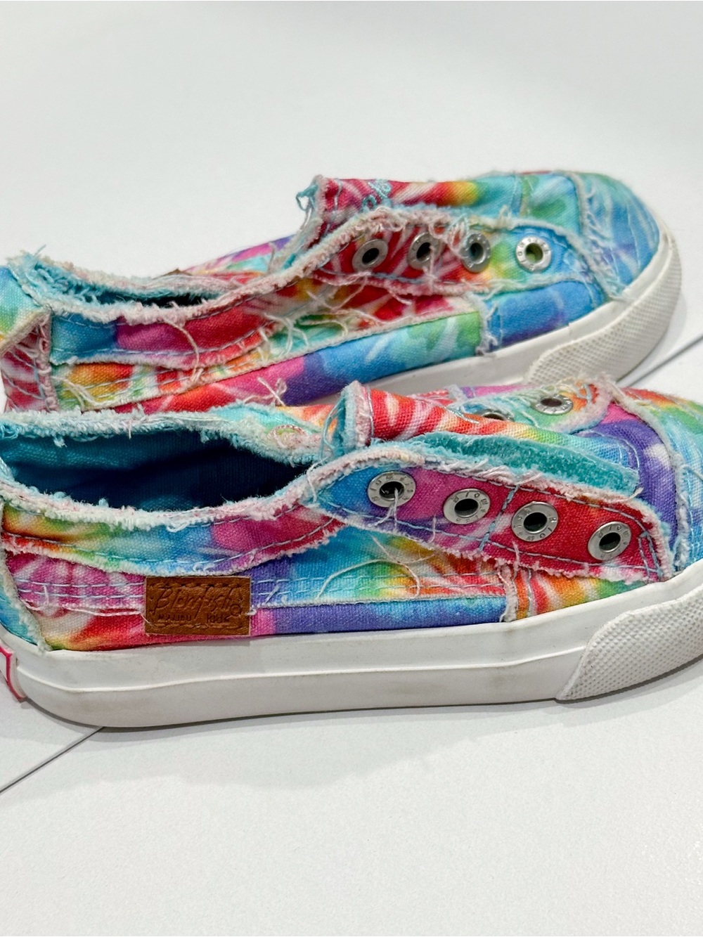 Blowfish Malibu Kids Tie-Dye Slip-On Sneakers